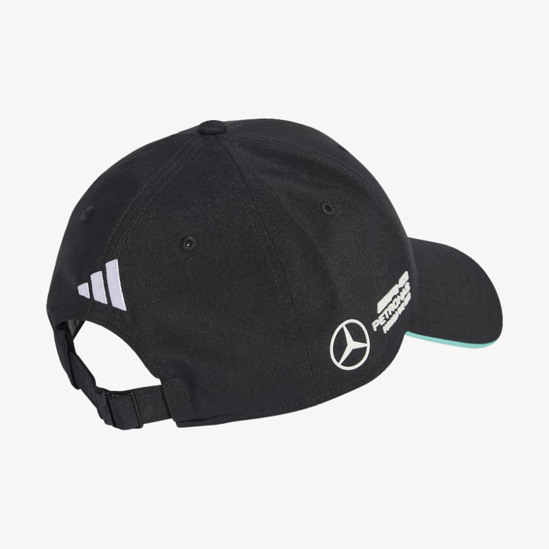 Casquette officielle Mercedes-AMG Petronas F1 2025 – Noire