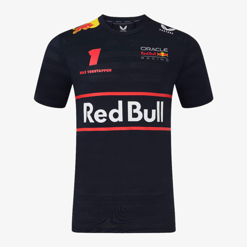 T‑shirt officiel Red Bull Racing 2025 – Max Verstappen Driver