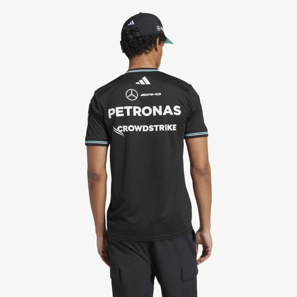 T-shirt pilote officiel Mercedes-AMG Petronas adidas – Noir
