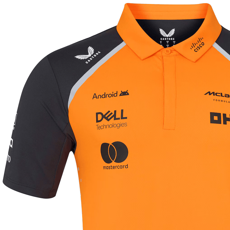 McLaren 2025 Team Polo – Unisex Fanwear